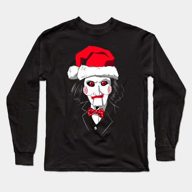 christmas - Joker Drawing New Long Sleeve T-Shirt by artdrawingshop